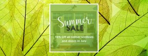 Timber Windows Channel Islands Summer Sale